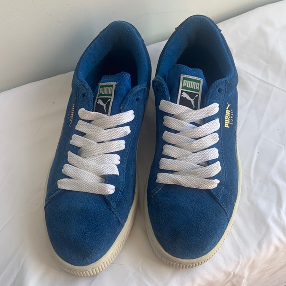 Puma Other - Puma Classic Suede Jr Snorkel blue/white
